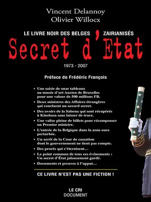 cover image of Secret d'État